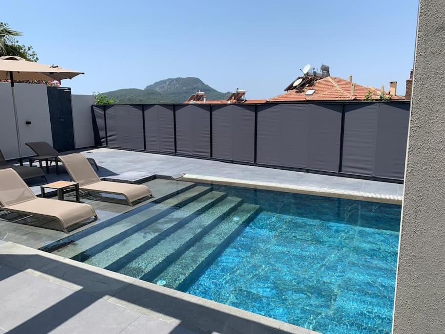 Havuzlu Korunakli Jakuzili Villa Fethiye Exterior foto